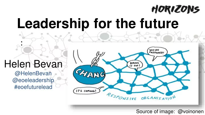 leadership for the future