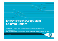 energy efficient cooperative energy efficient cooperative