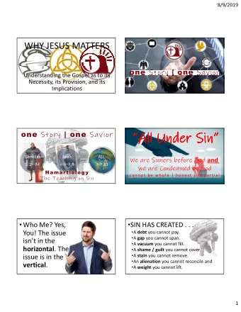 All Under Sin  All Under Sin  All Under Sin  All Under Sin  Gentiles  Jews