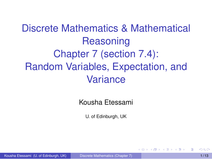 discrete mathematics mathematical reasoning chapter 7