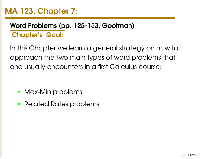 ma 123 chapter 7