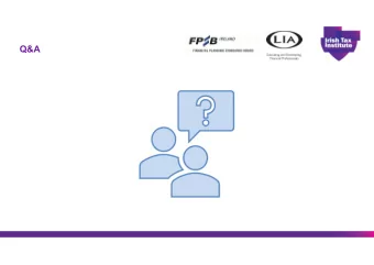 Q&amp;A  Trusts for Vulnerable Clients Aileen Keogan, Aileen Keogan Solicitor &amp; Tax Consultant