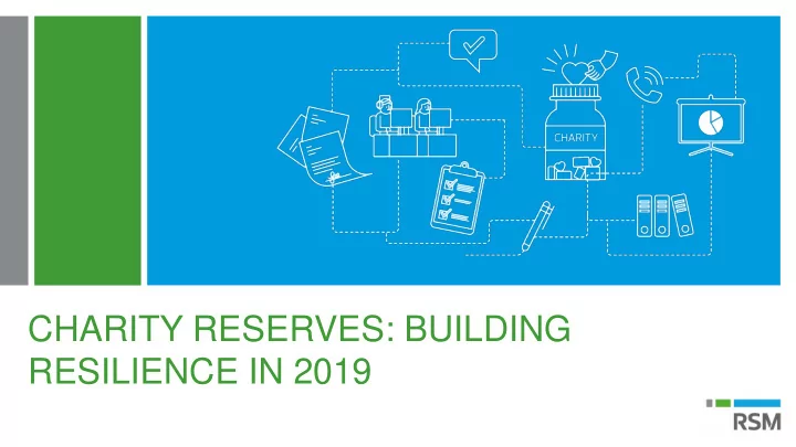 charity reserves building resilience in 2019 agenda