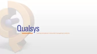 ISO 9001:2015 FOCUS ON  PROCESS CONTROL  WEBINAR  Mike Bendall  Michael Ord  Qualsys Director  Key