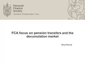 Introduction by Mark MacLean FPFS  Essex Region Chair  DB Transfers and  Retirement Income Advice