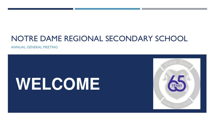welcome