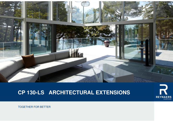 cp 130 ls architectural extensions