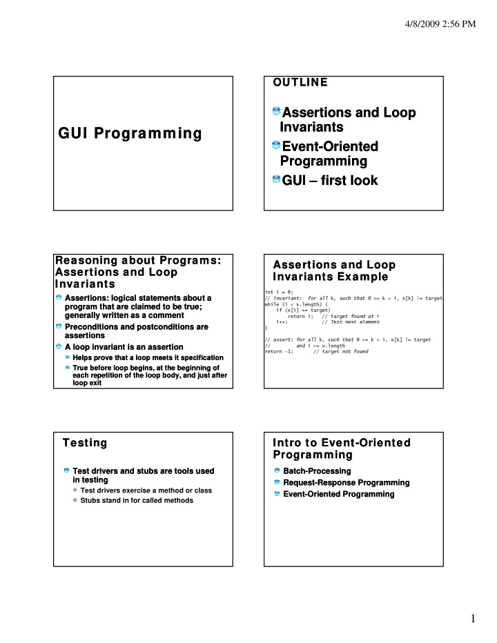 gui programming gui programming