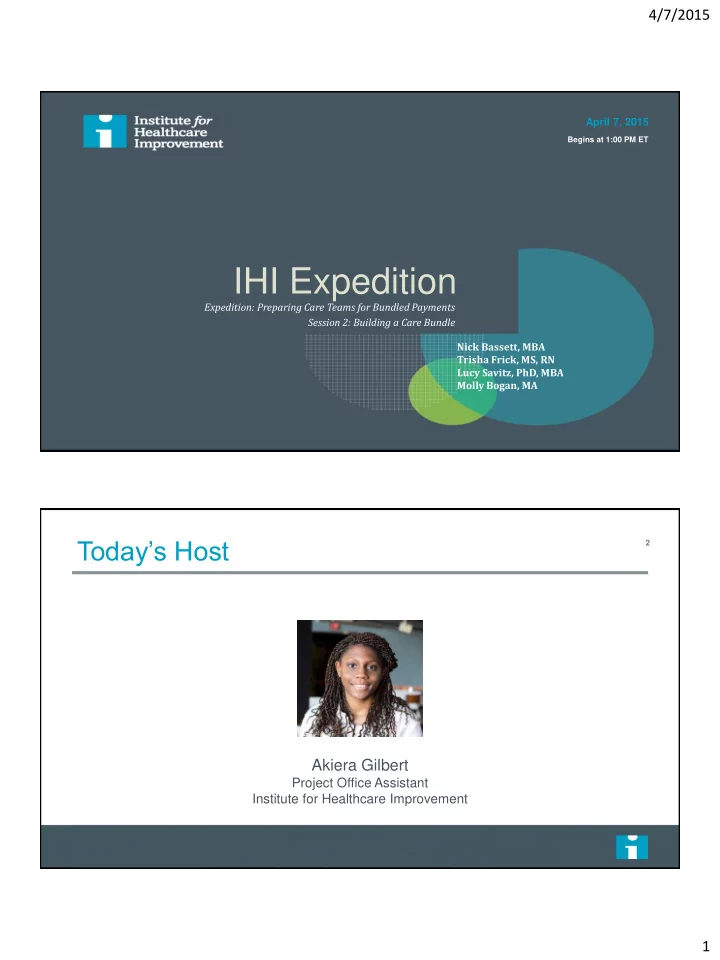ihi expedition