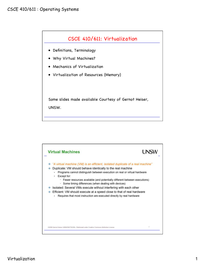 csce 410 611 virtualization