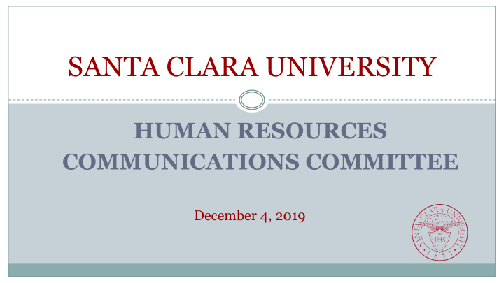 santa clara university