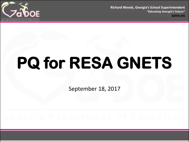 pq f pq for or re resa sa gn gnets ets