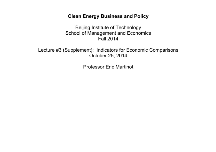 clean energy business and policy beijing institute of