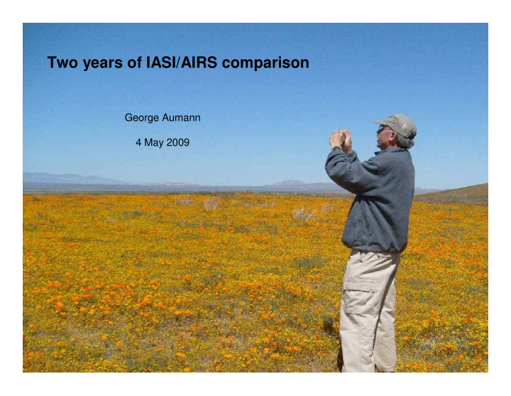 two years of iasi airs comparison
