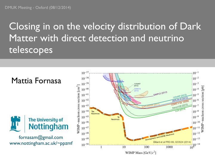 closing in on the velocity distribution of dark matter