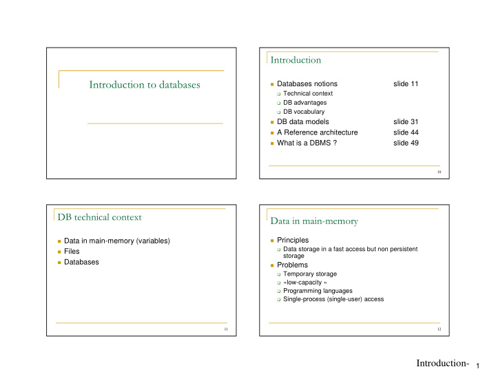 databases notions slide 11