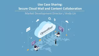 Enterprise 2.0   Secure Cloud Mail and Content Collaboration