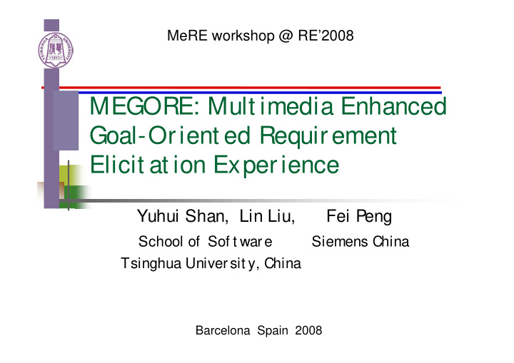 megore mult imedia enhanced goal orient ed requirement