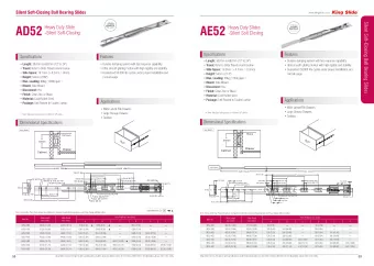Drawer  Drawer  Cabinet  Cabinet  mm (inches)  SLIDE  TRAVEL  SLIDE  LENGTH  SLIDE  TRAVEL  TOTAL