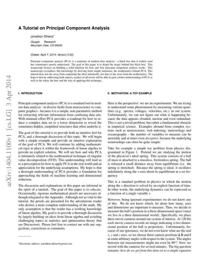 arxiv 1404 1100v1 cs lg 3 apr 2014