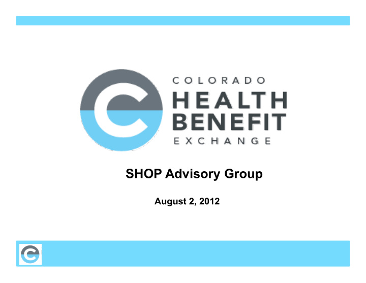 shop advisory group