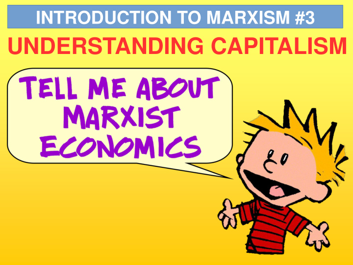 understanding capitalism commodities