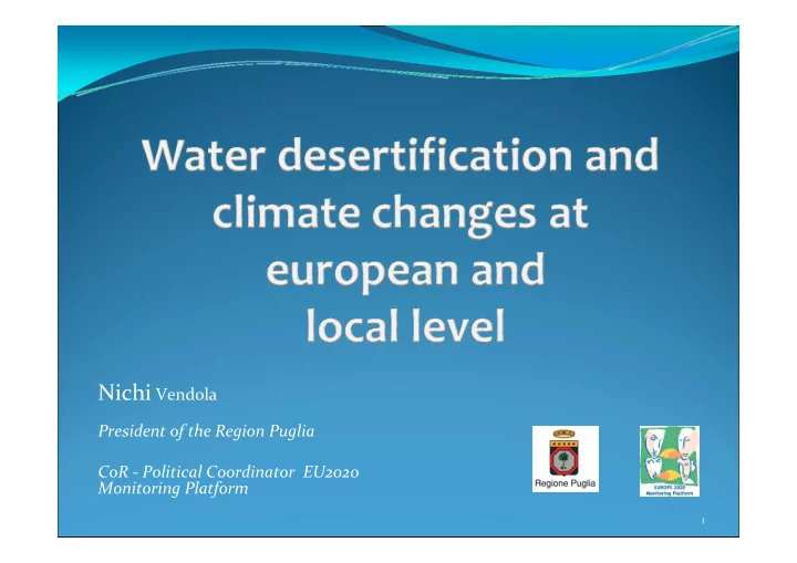 the role of regional and local authorities in promoting