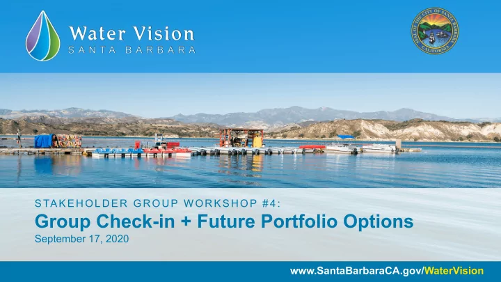group check in future portfolio options