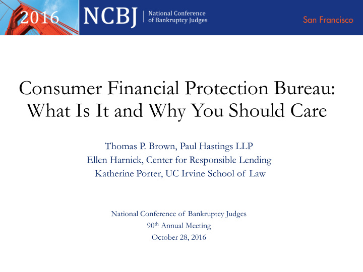 consumer financial protection bureau what is it and why