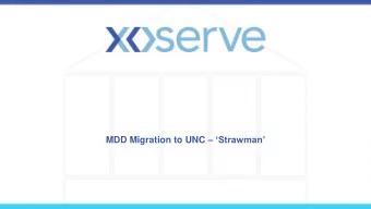 MDD Migration to UNC  Strawman  2  Background    MDD currently managed within SPAA