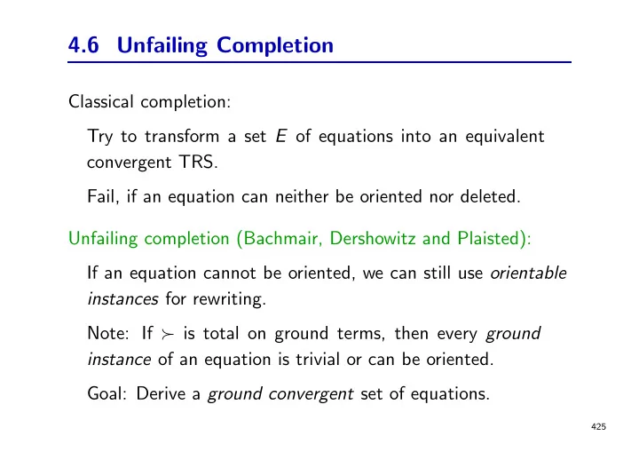 4 6 unfailing completion
