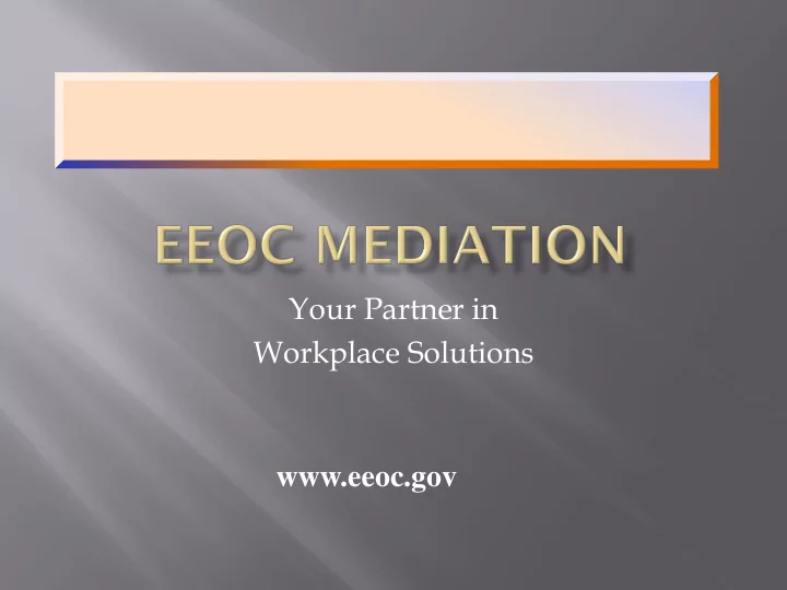 eeoc gov i haven t done anything wrong why should i