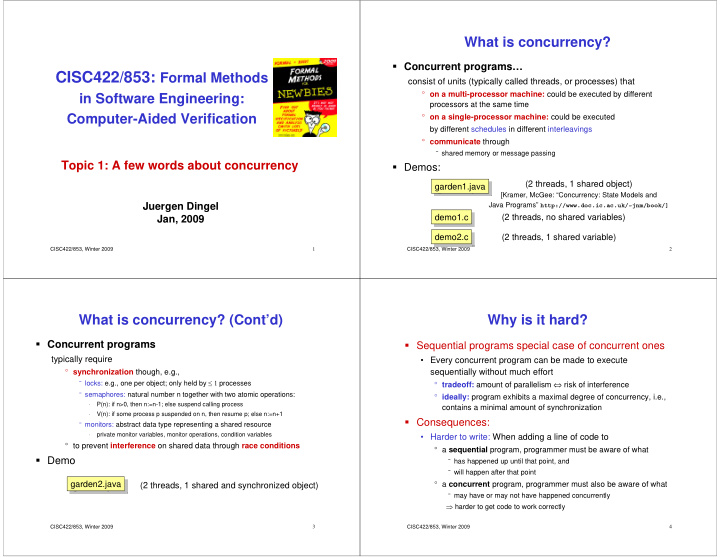 unexpected interference can lead to why is it hard cont d