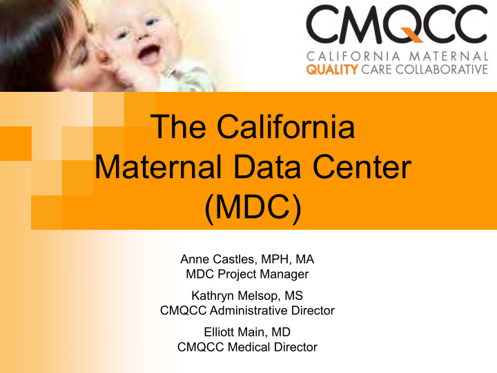 maternal data center