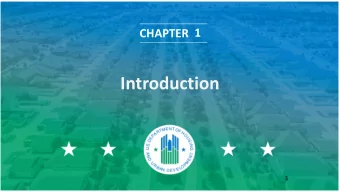 Introduction  3  Purpose and Application of Course Book and  Training  Train Public Housing