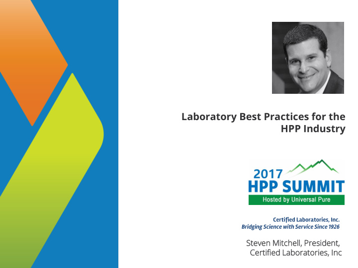 laboratory best practices for the hpp industry