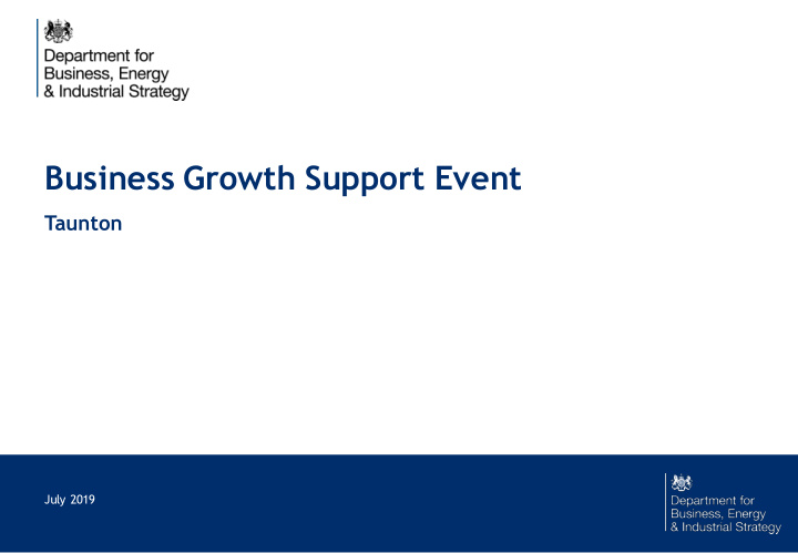 business growth support event