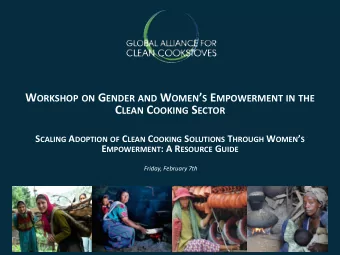 Training Objectives  1. Understand how to use the Resource Guide and  access the tools online  2.