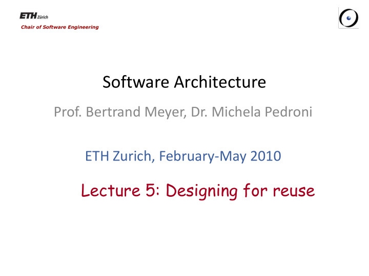 software architecture