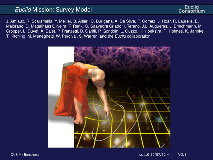 euclid mission survey model