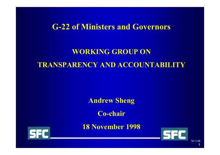 g 22 of ministers and governors