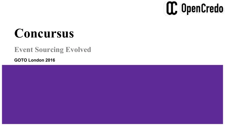 concursus