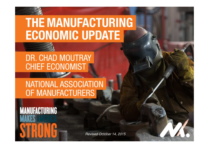 revised october 14 2015 ism manufacturing purchasing