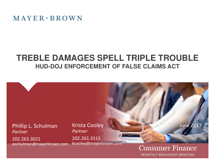 treble damages spell triple trouble