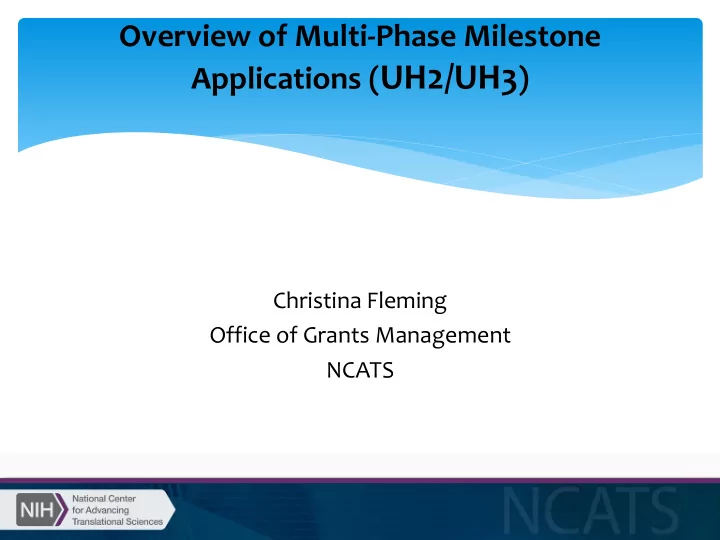 uh2 uh3 applications