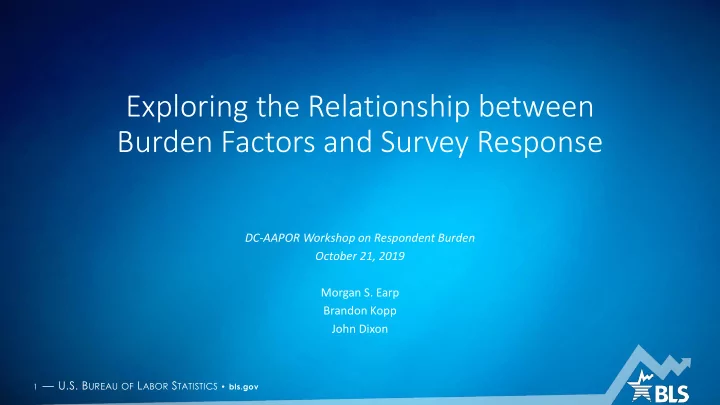 exploring the relationship between