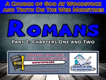 Upper right corner notations  To  Who in the Roman congregation  is Paul addressing the verse