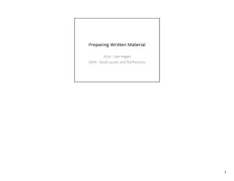 1  The information presentation questions give you sentences and then ask you to chose a  The