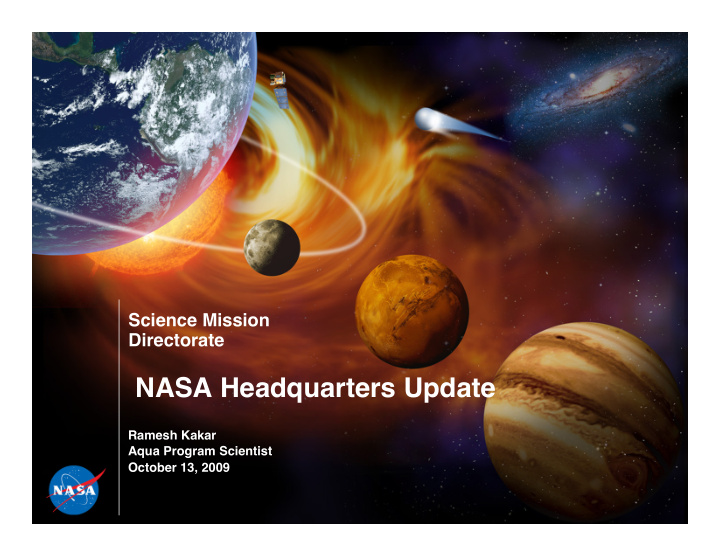 nasa headquarters update