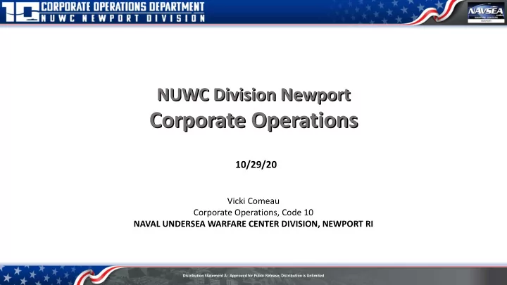 corporate operations